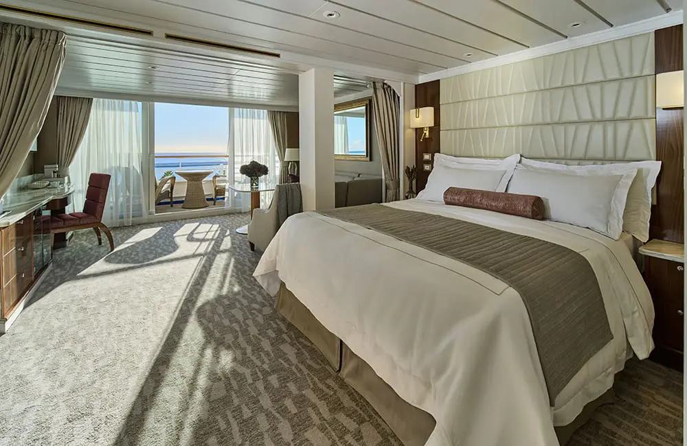 Penthouse Suite on Seven Seas Mariner.