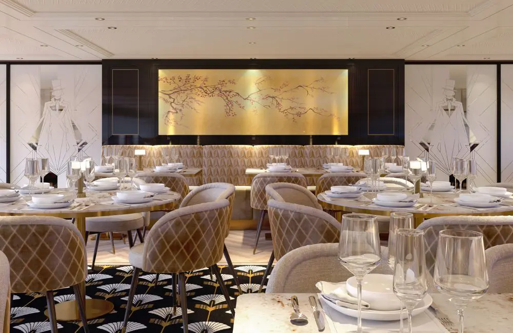 First look: inside Uniworld's new super ships S.S. Audrey and S.S. Marlene 3 S.S. Marlene restaurant