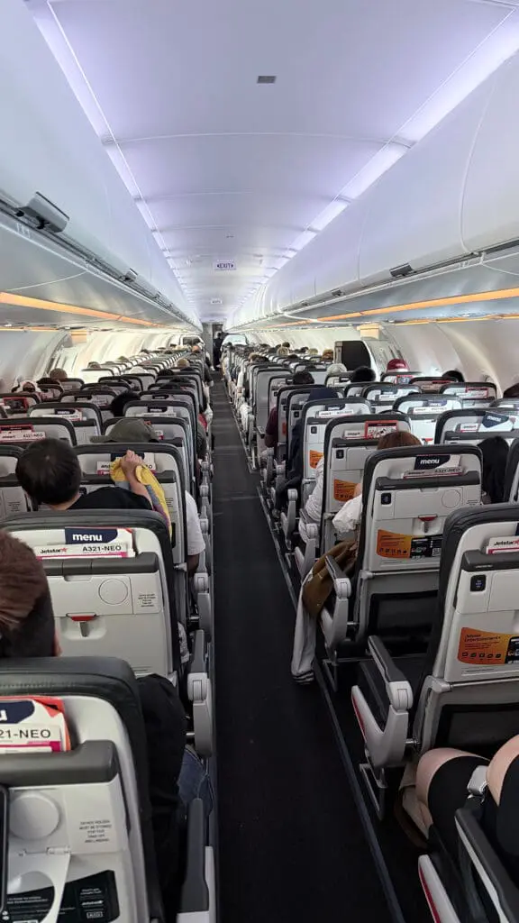 Smooth sailing inside the cabin