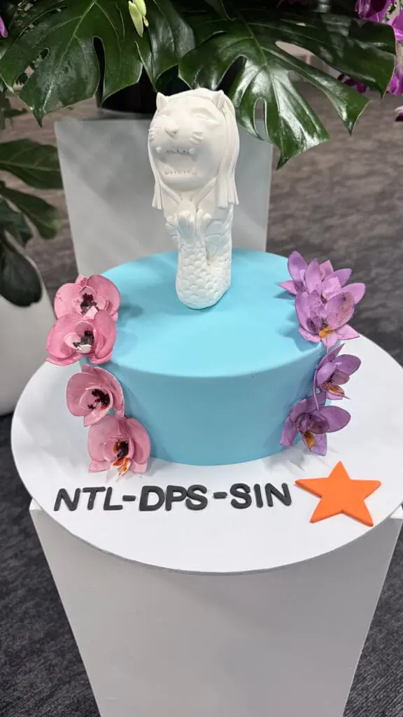 The new route celebrated thorugh sugar