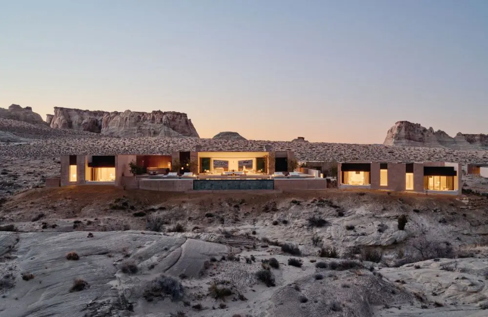 You can rent this six-bedroom Aman villa in Utah for AU$60,000 a night