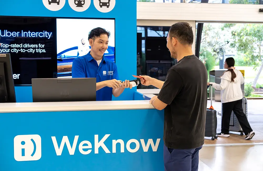 Sydney Airport WeKnow service launches for premium taxi and rideshare bookings at T1