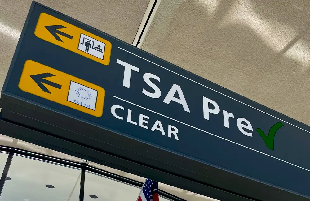 U.S. Airport TSA Check
