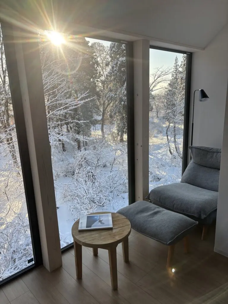 Accomm in Niigata.
skiing