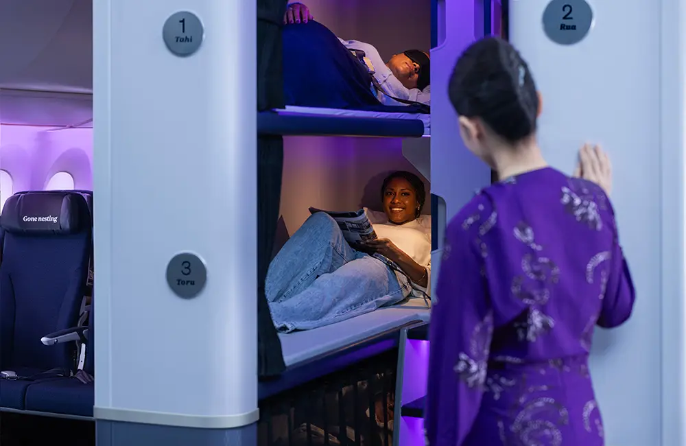 4-hour nap for $495: Air New Zealand’s innovative Economy Skynest sleep pods on sale from 18 May