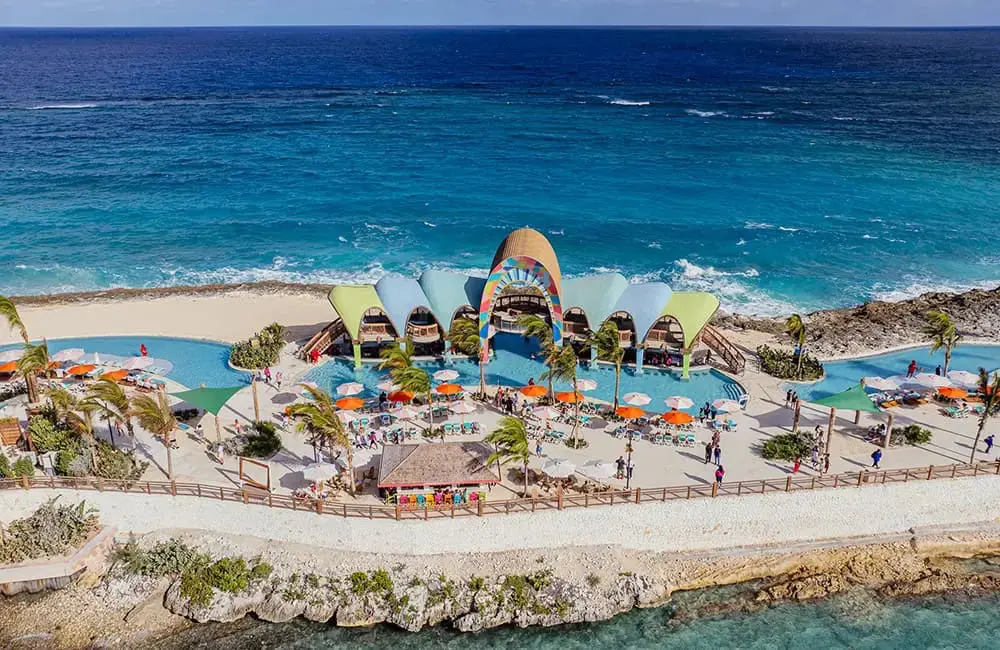 Royal Caribbean's Royal Beach Club Bahamas has opened.
