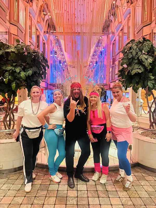 Cruiseabout team on board Voyager of the Seas