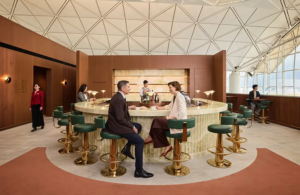 Cathay Pacific reopens newly refreshed Hong Kong flagship lounge The Wing, First