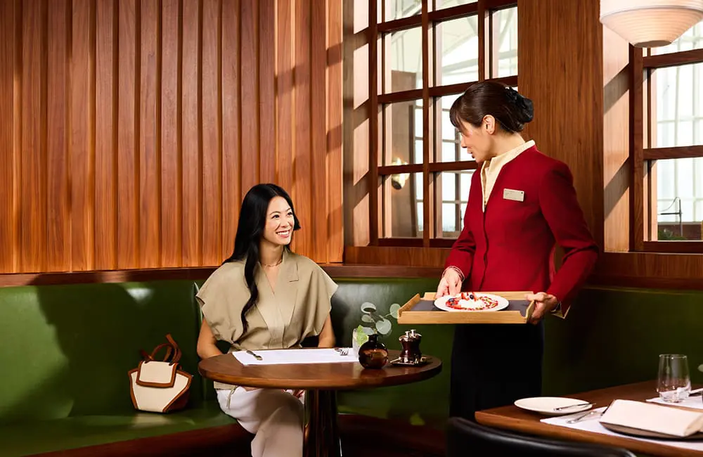 Cathay Pacific The Wing, First Dining Room