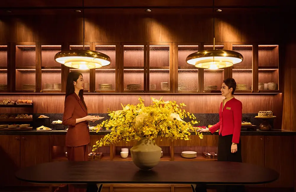 Cathay Pacific The Wing, First The Pantry