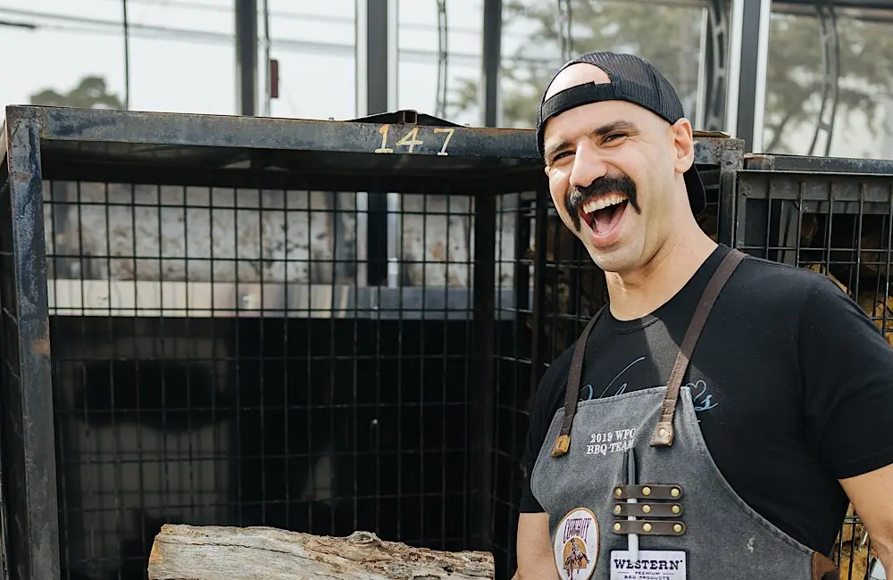 Austin pitmaster Kareem “KG” El-Ghayesh is visiting Australia for the first time as part of Travel Texas’ Firedoor collaboration in Sydney.