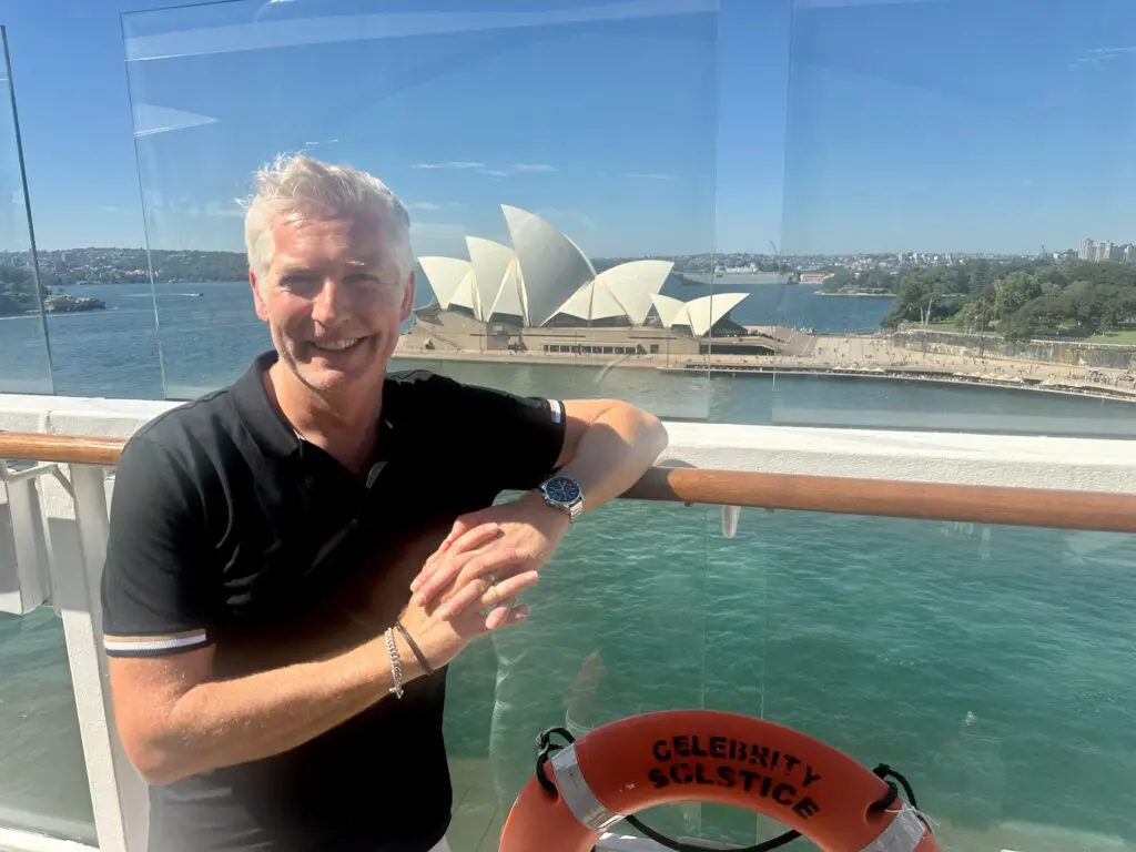 New-look Celebrity Solstice debuts in Sydney, but ‘heart & soul’ remains the same 3 Celebrity Cruises' Tim Jones.