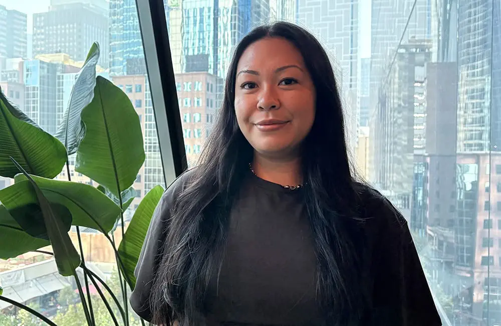 Intrepid Travel ANZ Marketing Specialist Natasha Bounyaphol in the Melbourne office.