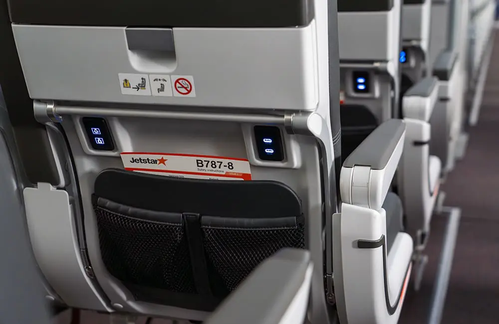 B787 cabins will have dual high-power USB-C charging points.