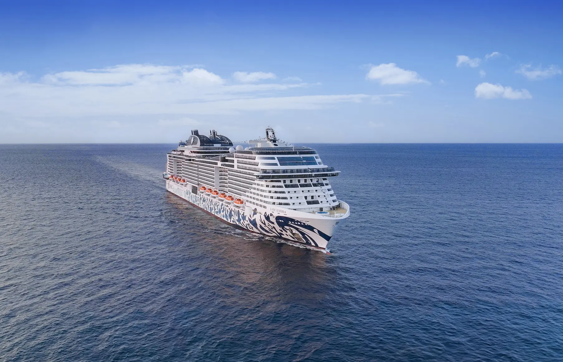 Cruise ship, MSC Euribia.