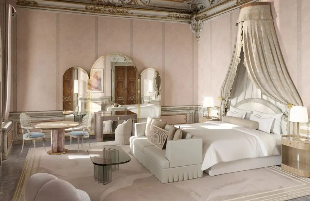 One of the suites in Orient Express Venezia