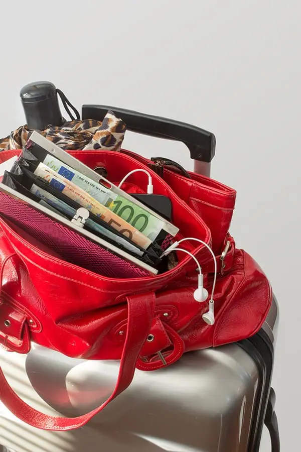 Open bag for lost luggage contents. Image: Beeldbewerking/iStock