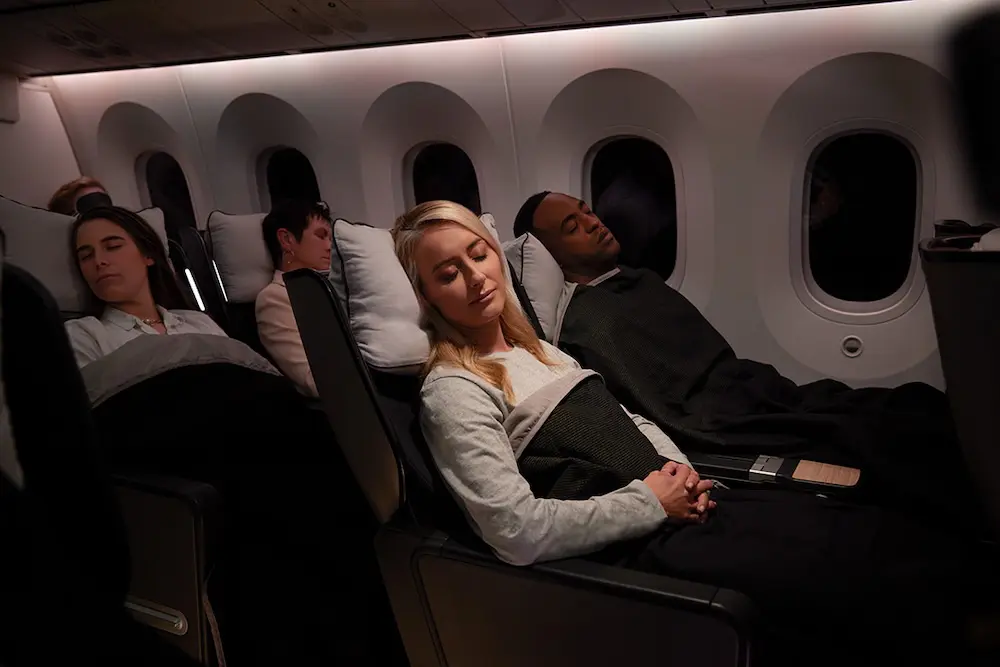 Qantas 787 Premium Economy.