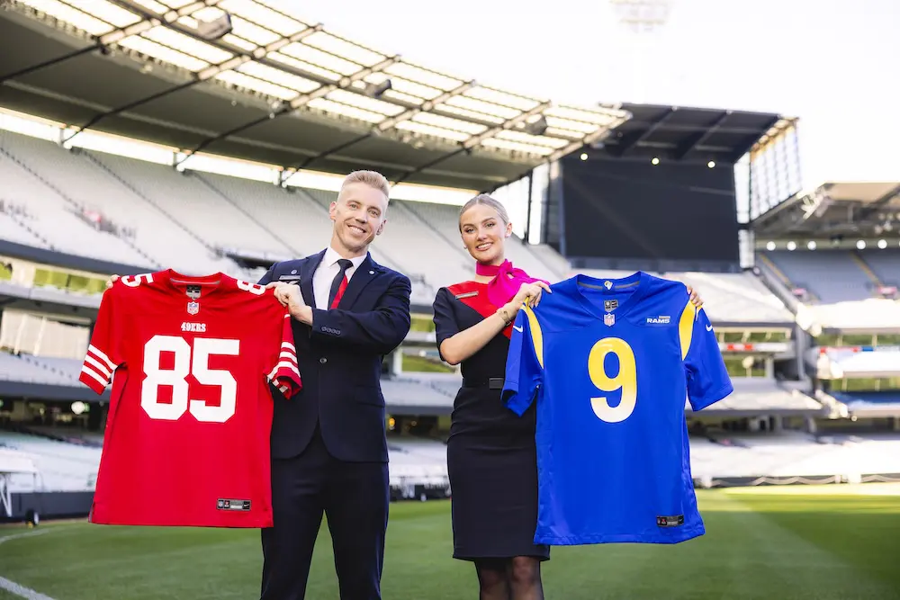 Touchdown tourism: Qantas lands NFL deal as Melbourne prepares for historic game
