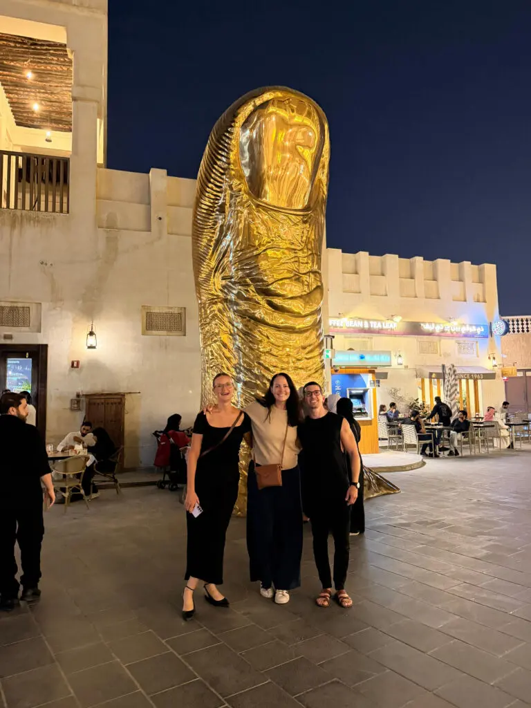 Travel advisor Vanessa Tokatly in Qatar.
