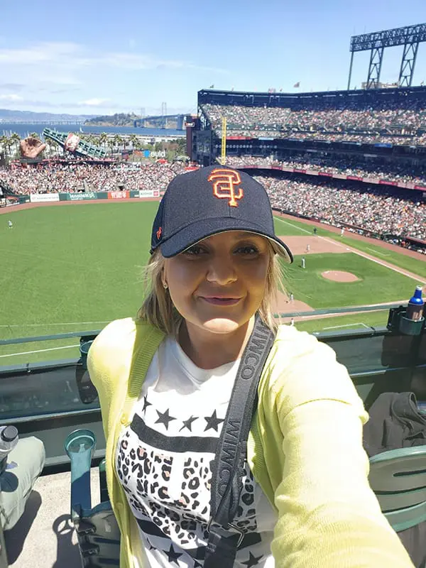 Windstar Cruises new Sales Manager Australia at a US ballgame