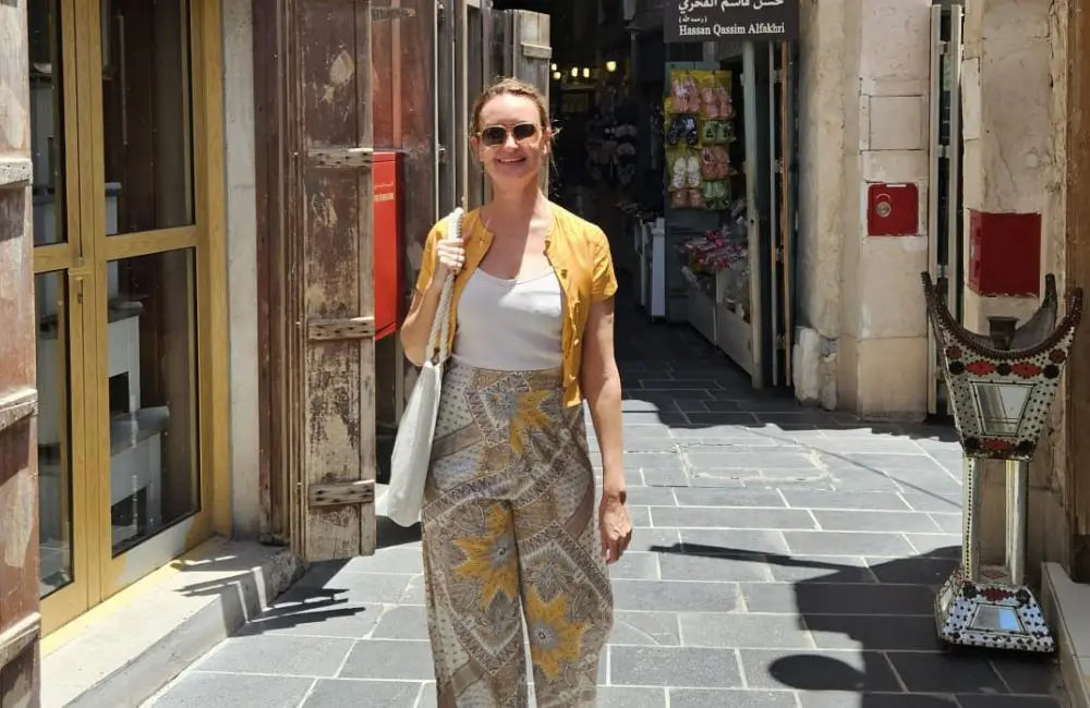 The Runway Traveller's Vanessa Tokatly ini Doha