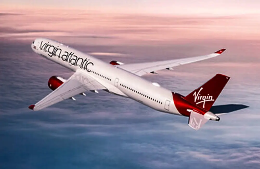 Virgin Atlantic's newer widebody fleet, such as A350s, are replacing older aircraft to enhance fuel efficiency.