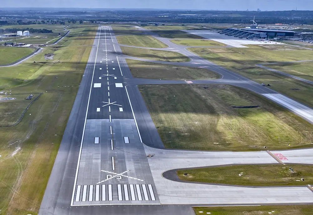 WSI runway
flight path