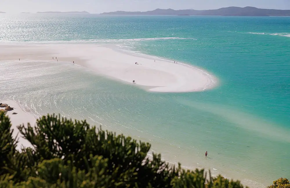 Beach in The Whitsundays, Queensland. Image: Shannyn Higgins