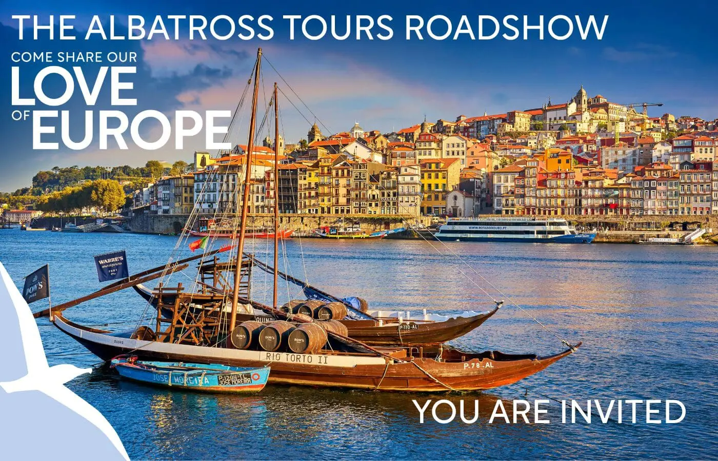 The Albatross Tours Roadshow - Come Share Our Love of Europe! 1 Your paragraph text 10