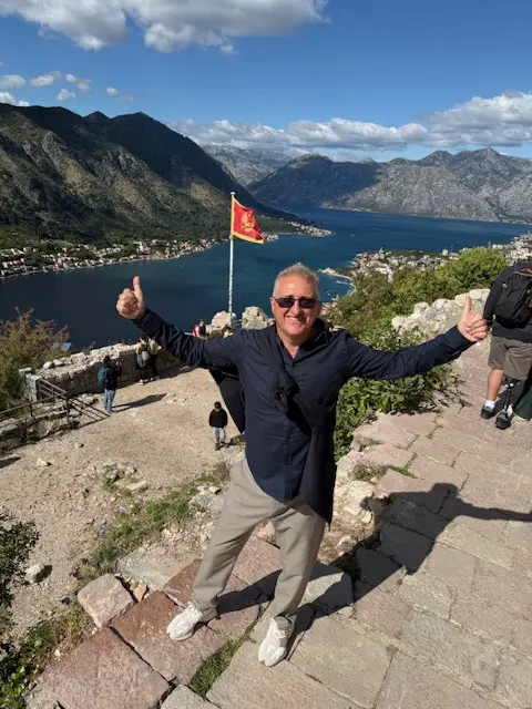 Michael Gazal in Montenegro