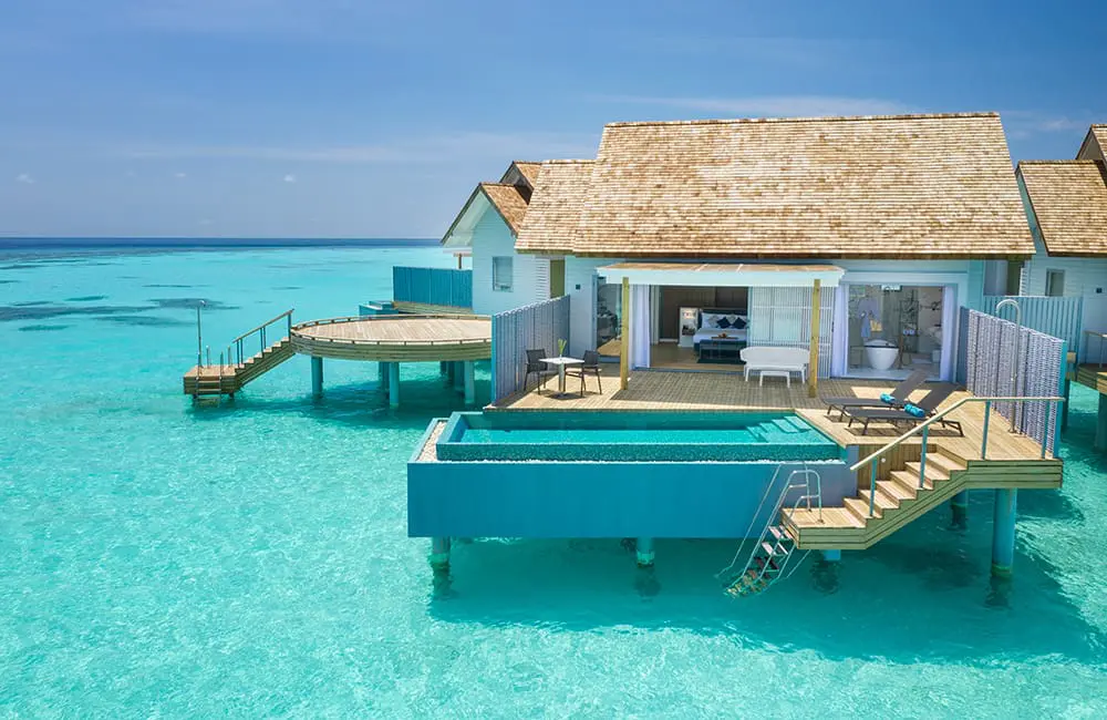 Pure bliss in an Overwater Pool Villa at Outrigger Maldives Maafushivaru Resort – Premiere Suite Collection