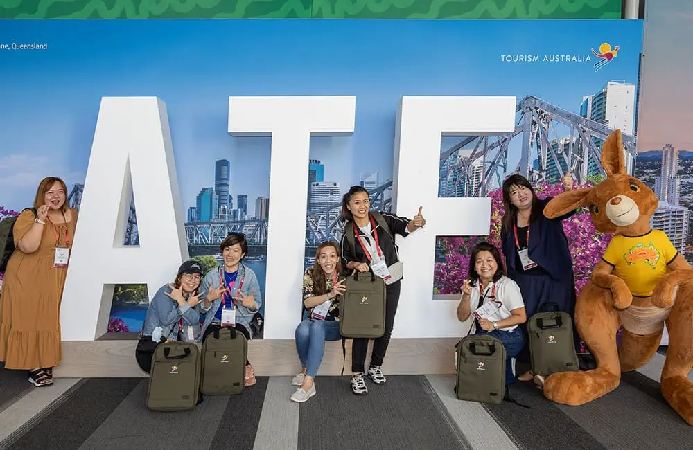 International delegates at ATE25 Brisbane. for ATE26
