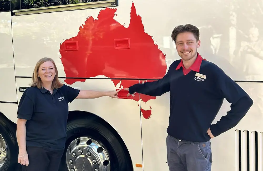 Helloworld, AAT Kings bring touring product to travel advisors and travellers onboard their coaches