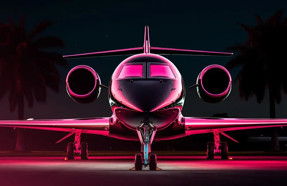 A List Travel hero image of pink jet, Envoyage member