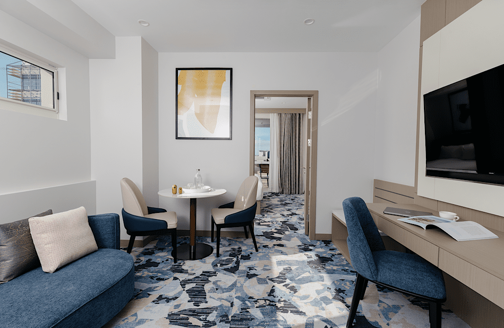 The 88-suite voco Darwin Suites combines apartment-style stays with hotel amenities in the heart of Darwin’s city centre.