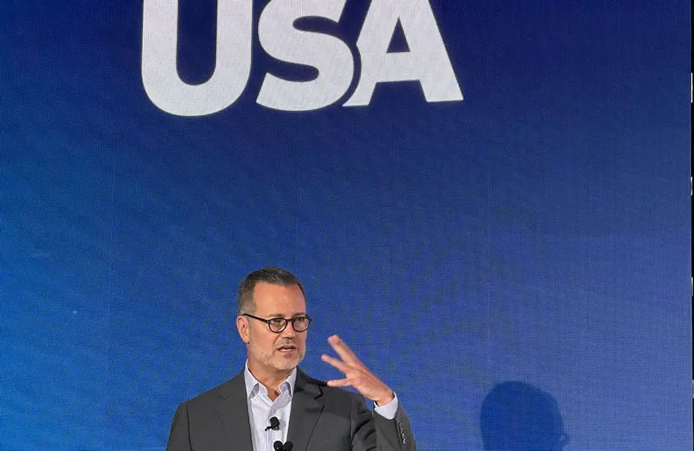 IPW 2026: "The US was the only country in the world to see a decline in international travel" 5 Brand USA President & CEO Fred Dixon. Image: Cassie Tannenberg