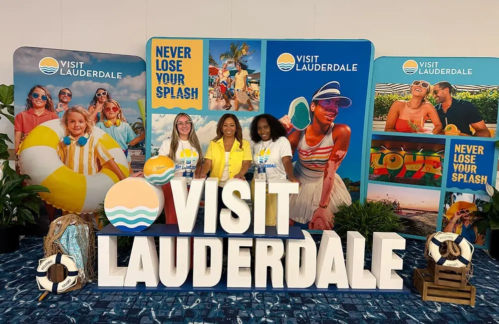 IPW 2026 closes in Fort Lauderdale: Connecting 5K attendees and US suppliers in travel 4 Visit Lauderdale team. Image: Cassie Tannenberg