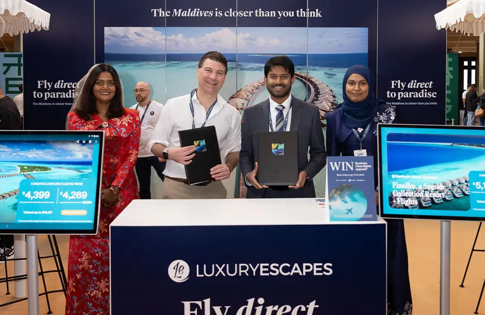 Visit Maldives signs Luxury Escapes as ANZ rep, as Melbourne-Maldives flights launch