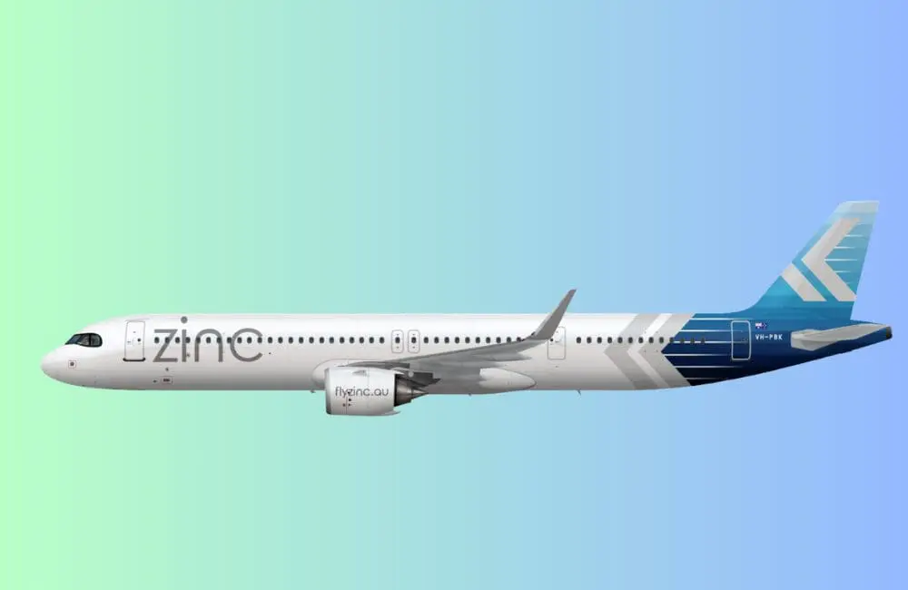 Zinc plans to operate new Airbus A321neo aircraft in a 232-seat, all-economy configuration as part of its ultra-low-cost model.
