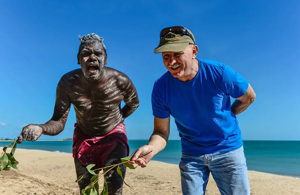 Experience an authentic 'Welcome to Country' ceremony in Nhulunbuy.
