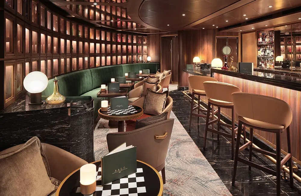 S.A.L.T. Bar aboard Silver Muse.