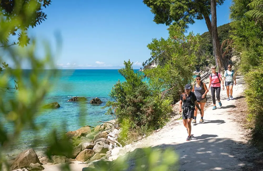 Abel Tasman Coast Track in Nelson Tasman. Image: Miles Holden – Tourism New Zealand Active Escapes