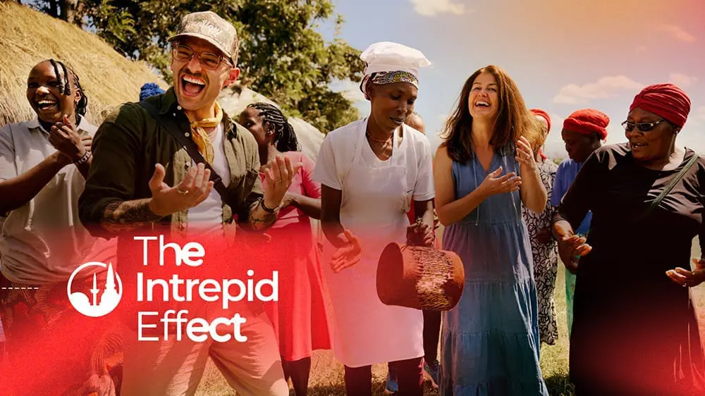 The Intrepid Effect showcases real-world travel impact through storytelling.