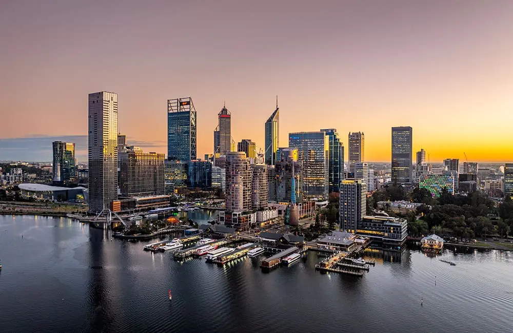 Perth City. Image: Tourism WA