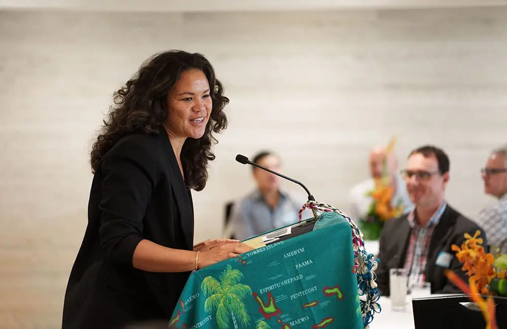 Espiritu Santo Tourism Association Vice Chair Lisa Dinh