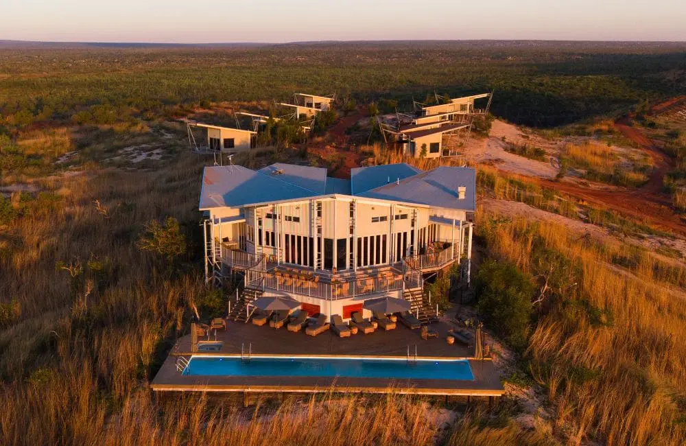 Australia’s most remote luxury lodge partially wiped out by cyclone reopens
