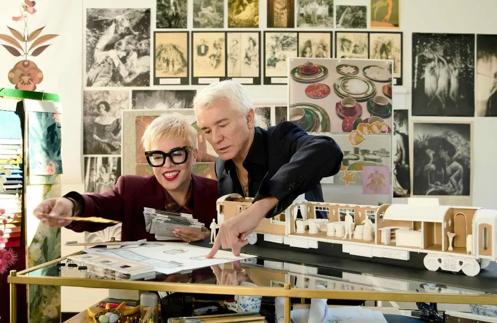 Oscar-winning costume and production designer, Catherine Martin and filmmaker Baz Luhrmann