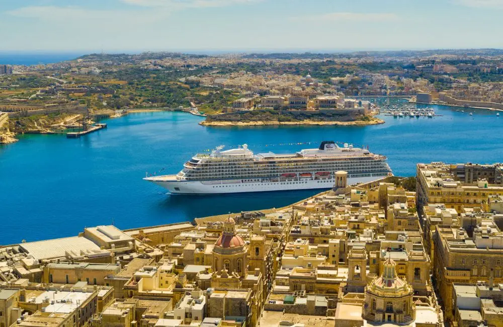 Viking in Malta in the central Mediterranean