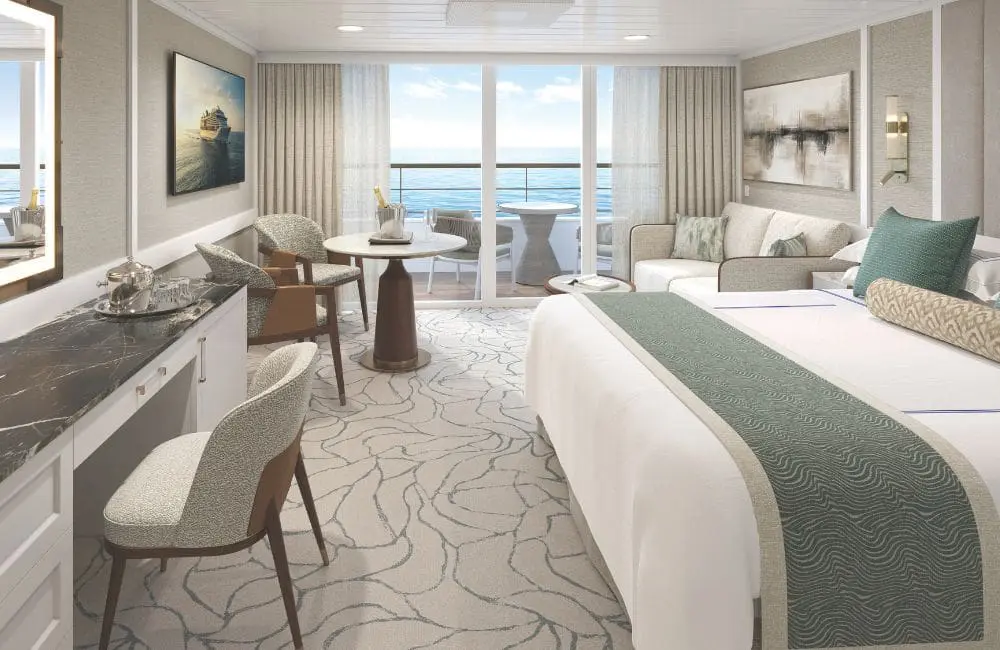 Regent and Oceania's Lisa Pile on her recent promotion and the cruise lines' expansion plans 2 A render of the new Penthouse Suites on the reimagined Oceania Aurelia